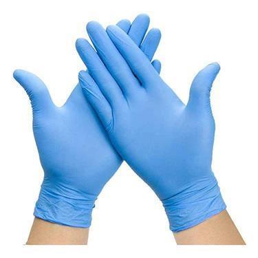 GUANTI NITRILE BLU XL 100PZ