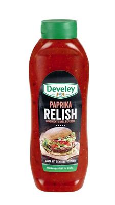 RELISH AI PEPERONI E PAPRIKA DEVELEY 875 ML